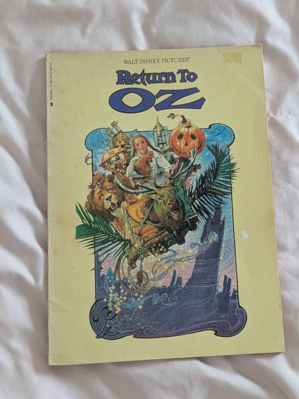 1985 Return to Oz Movie Comic Graphic Novel Disney